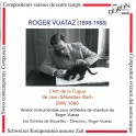 Vuataz, Roger : L'Art de la Fugue de J-S.Bach BWV 1080