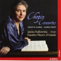 Chopin : Concertos pour piano (version de chambre) / Janina Fialkowska