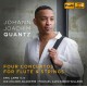 Quantz : Quatre Concertos pour flûte et cordes