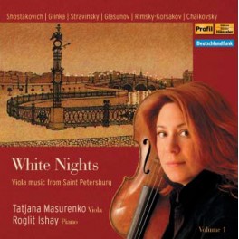 White Night Vol.1 - Oeuvres de Saint-Pétersbourg pour alto