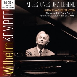 Milestones of a Legend / Wilhelm Kempff - Beethoven : Intégrales des Sonates pour piano et pour violon & Piano