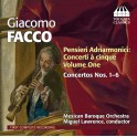 Facco, Giacomo : Pensieri Adriamonici - Concerti à cinque - Vol.1