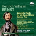 Ernst, Heinrich Wilhelm : Intégrale de la Musique pour Violon et Piano Vol.2