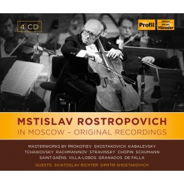 A Moscou - Enregistrements Originaux / Mstislav Rostropovitch