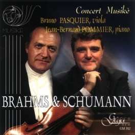 Brahms & Schumann : Oeuvres pour alto et piano