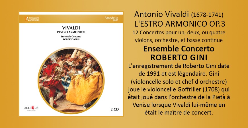 Vivaldi : L'Estro Armonico