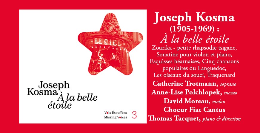 Kosma, Joseph : &Agrave; la belle &eacute;toile