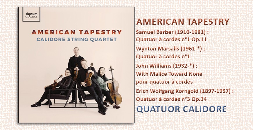 American Tapestry / Quatuor Calidore