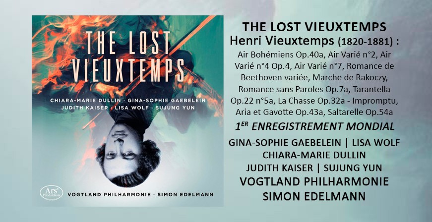The Lost Vieuxtemps - Oeuvres pour violon et orchestre